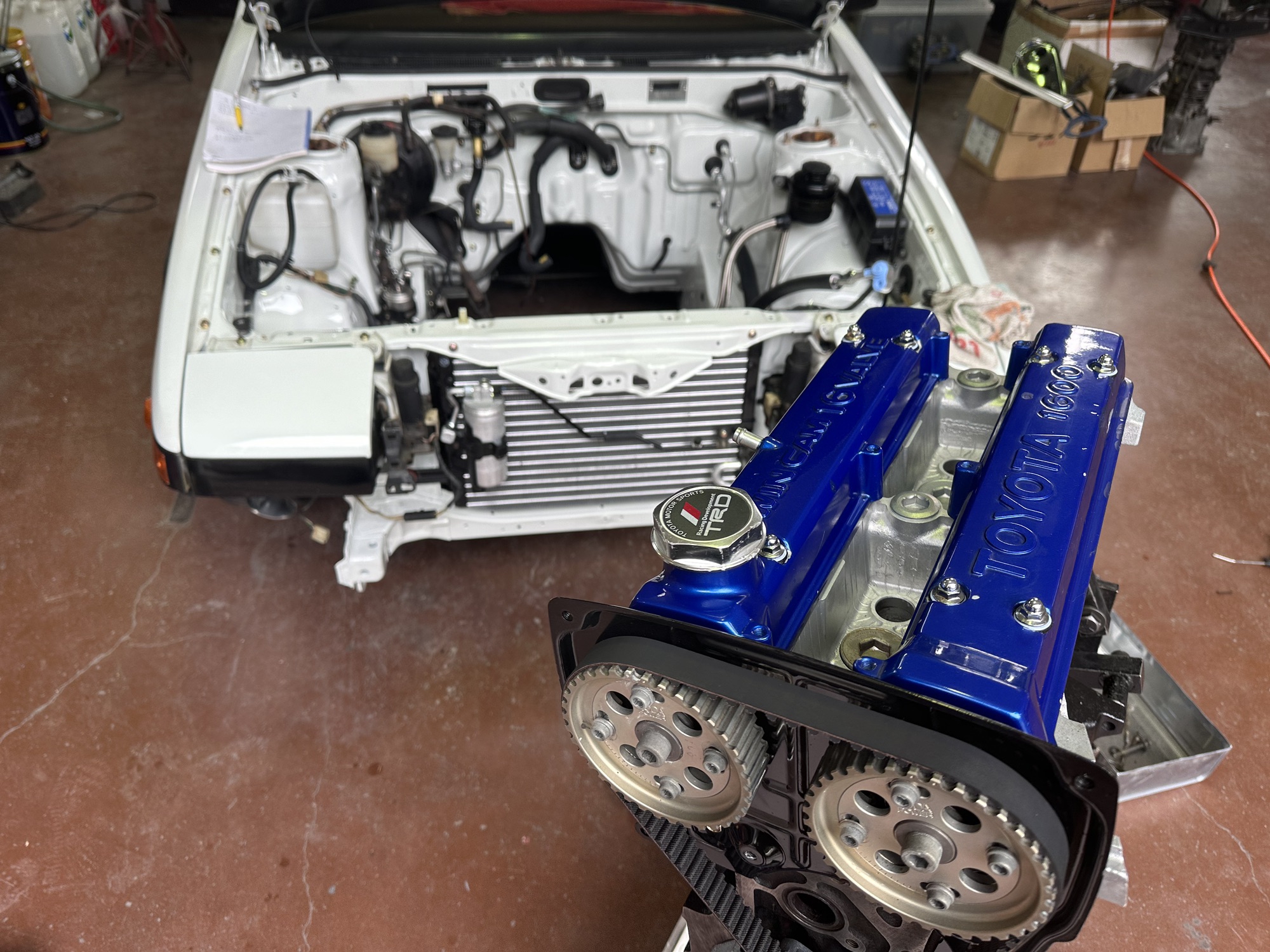 宮崎県K様AE86.ヒーターコア修理、エアコンリフレッシュ