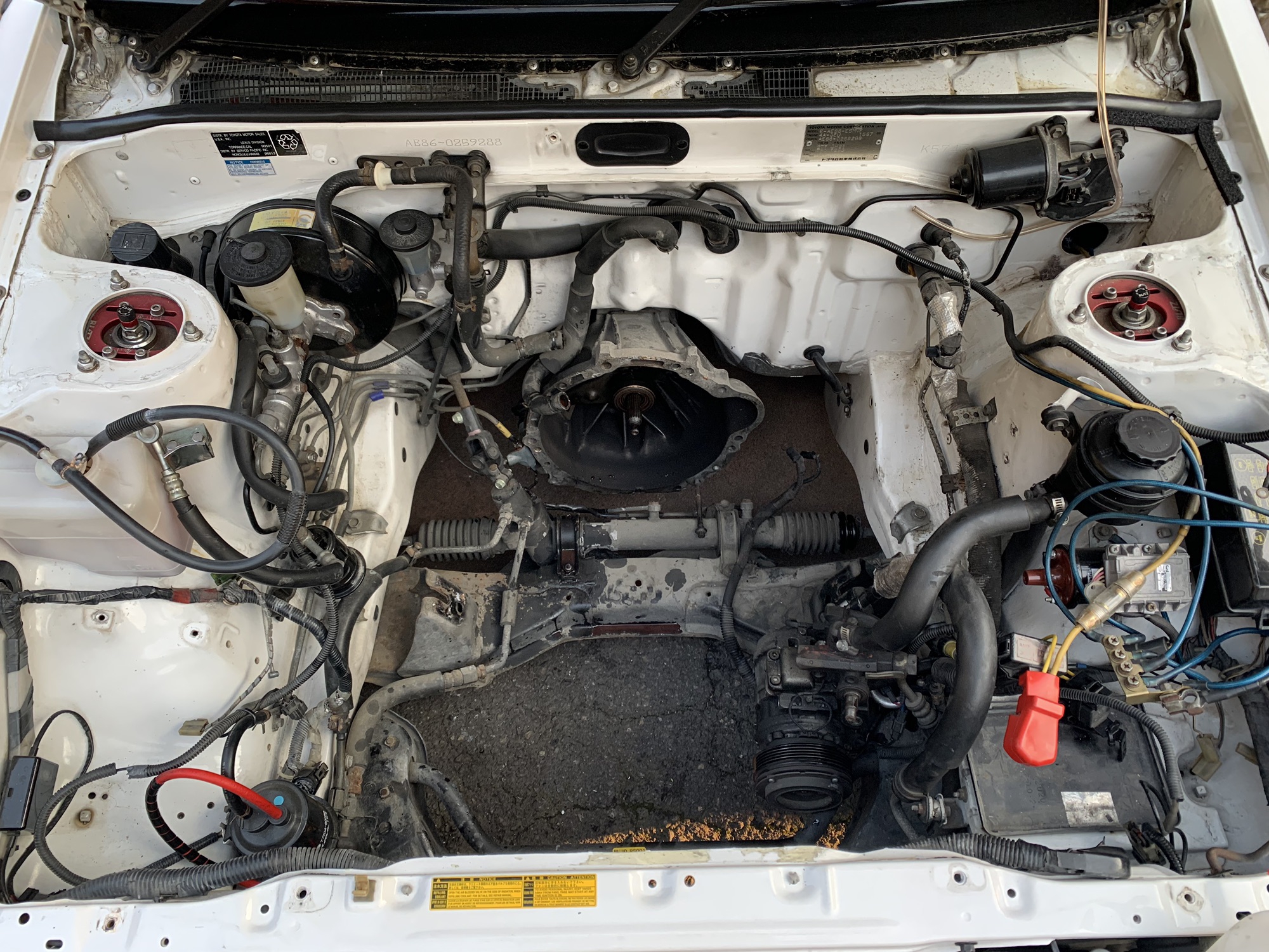AE86、エンジン降ろしから搭載準備まで | Racing Service YASU