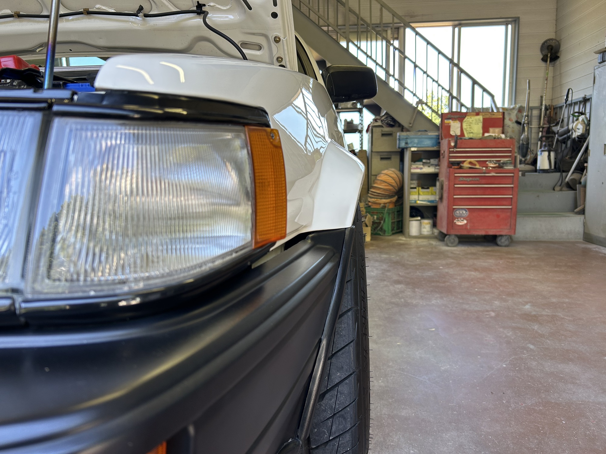 茨城県S様AE86ボディ全塗装リフレッシュ作業開始！！ | Racing Service