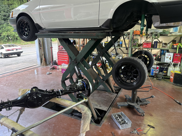 AE86.GT ディスクブレーキ仕様へ | Racing Service YASU ~total tuning 