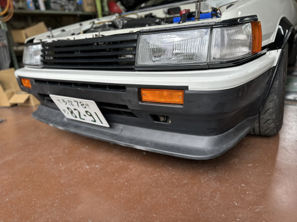 AE86 トレノ 前期 フロントバンパー