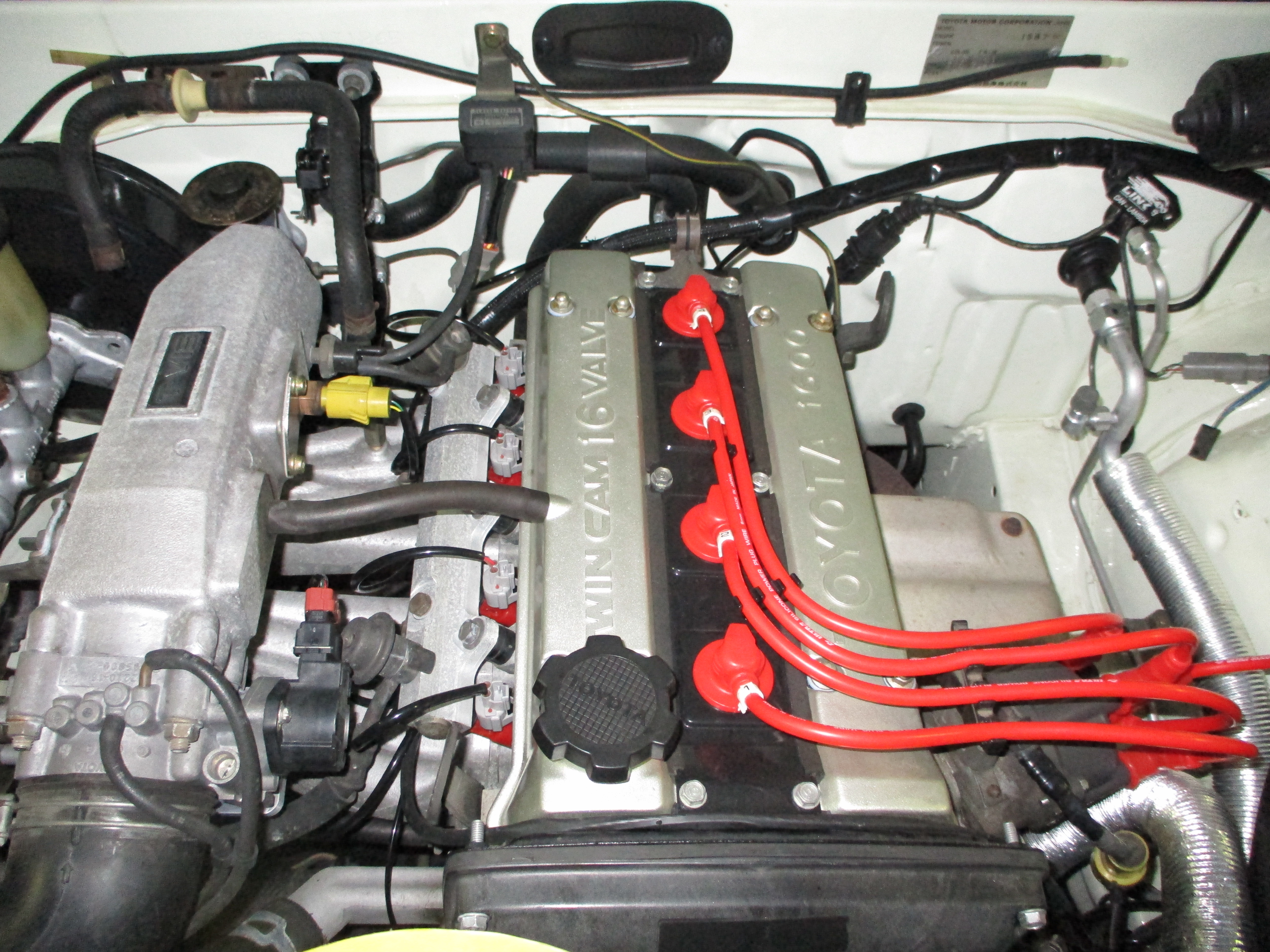 AE86 メインハーネス エンジンルーム～ECU ハチロク