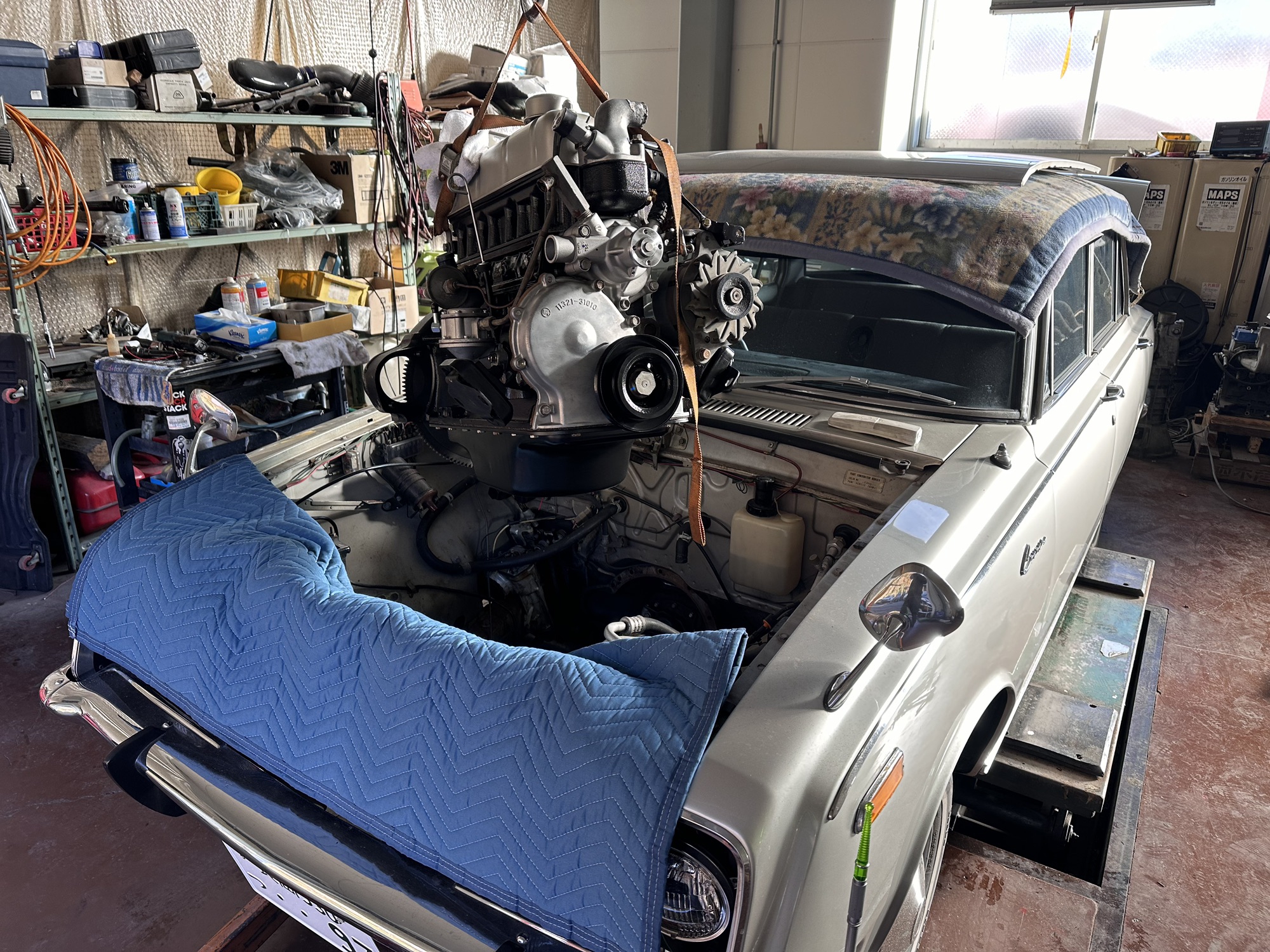 RT40コロナ、エンジンオーバーホール、リフレッシュ作業 | Racing