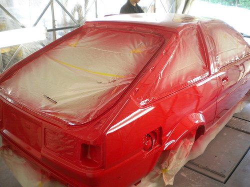 FIGHTING ROAD ホームジムEX70 フェラーリ・レッド塗装！