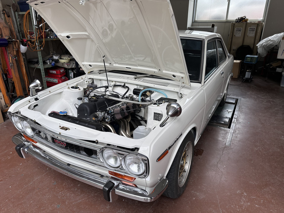 510ブルーバード、L16改、インジェクション仕様 | Racing Service YASU 