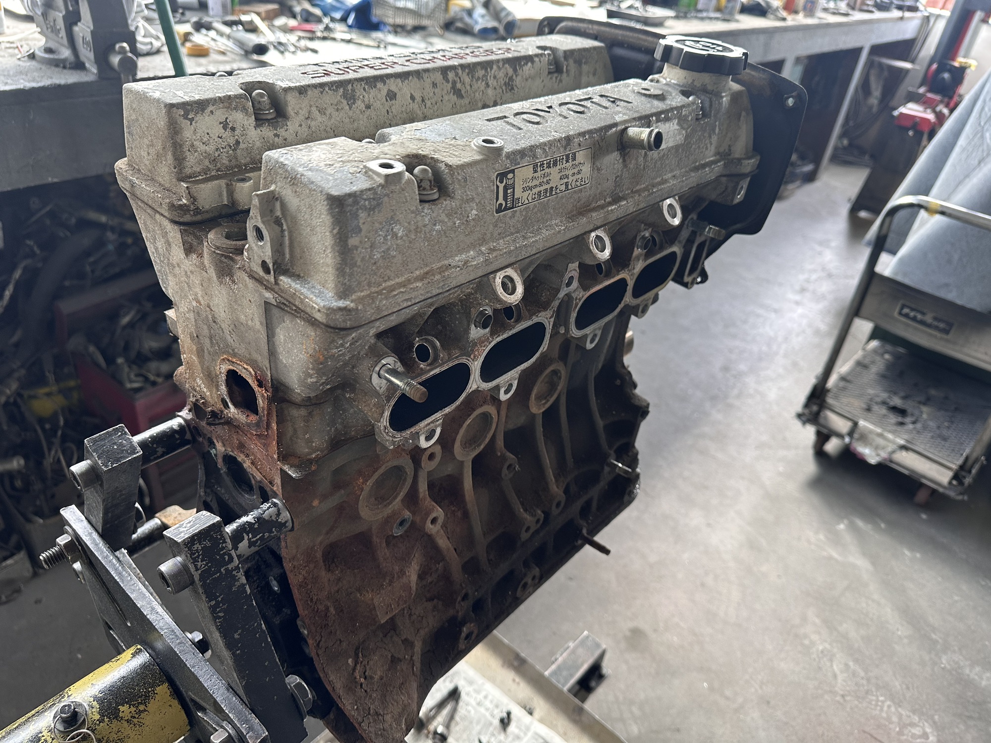 MR2,AW11,4AGZ エンジン分解オーバーホール | Racing Service