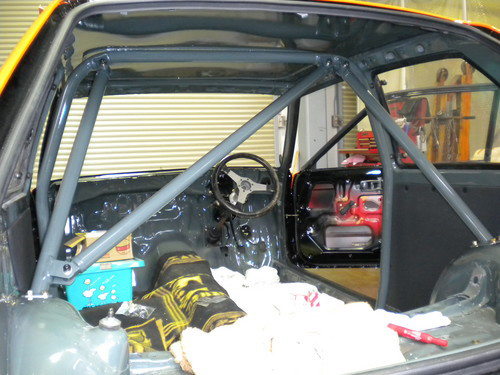 Kp６１製作 ロールバー取り付け 内張り製作 Racing Service Yasu Total Tuning Proshop