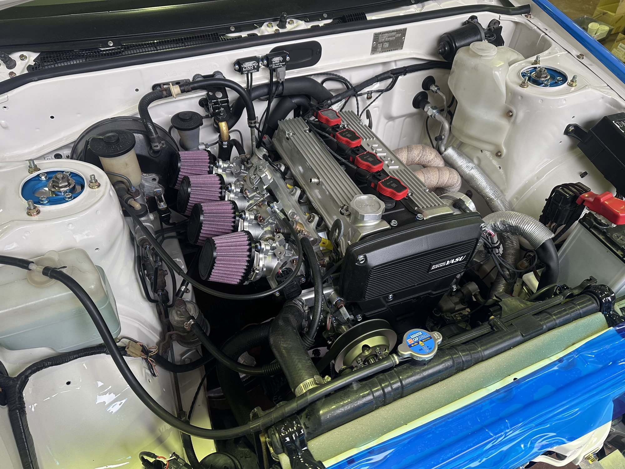 4.5AG、4スロ仕様 エンジン始動まで | Racing Service YASU ~total