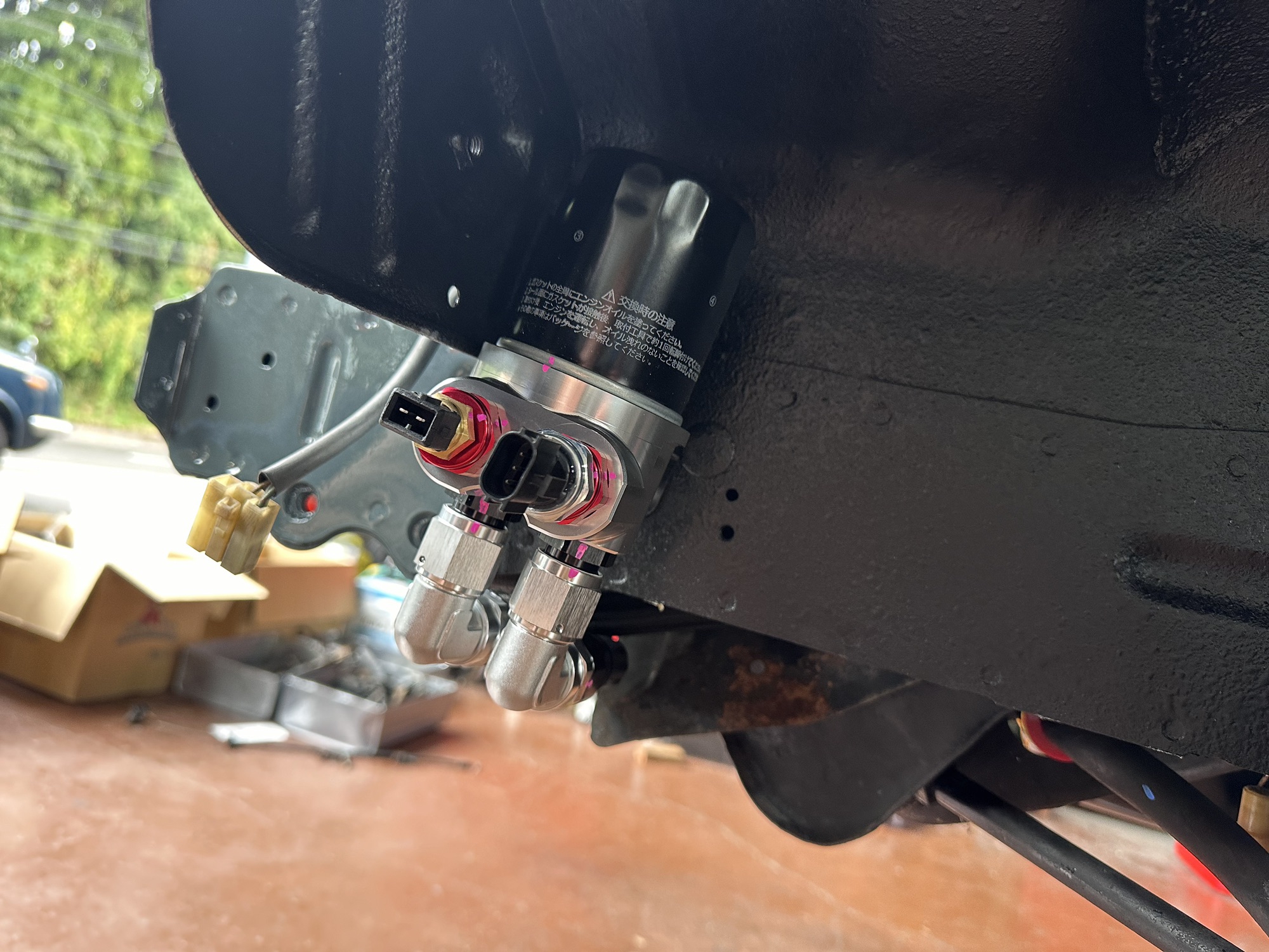 AE86.4AGチューンの必需品、オイルクーラー取付け | Racing Service