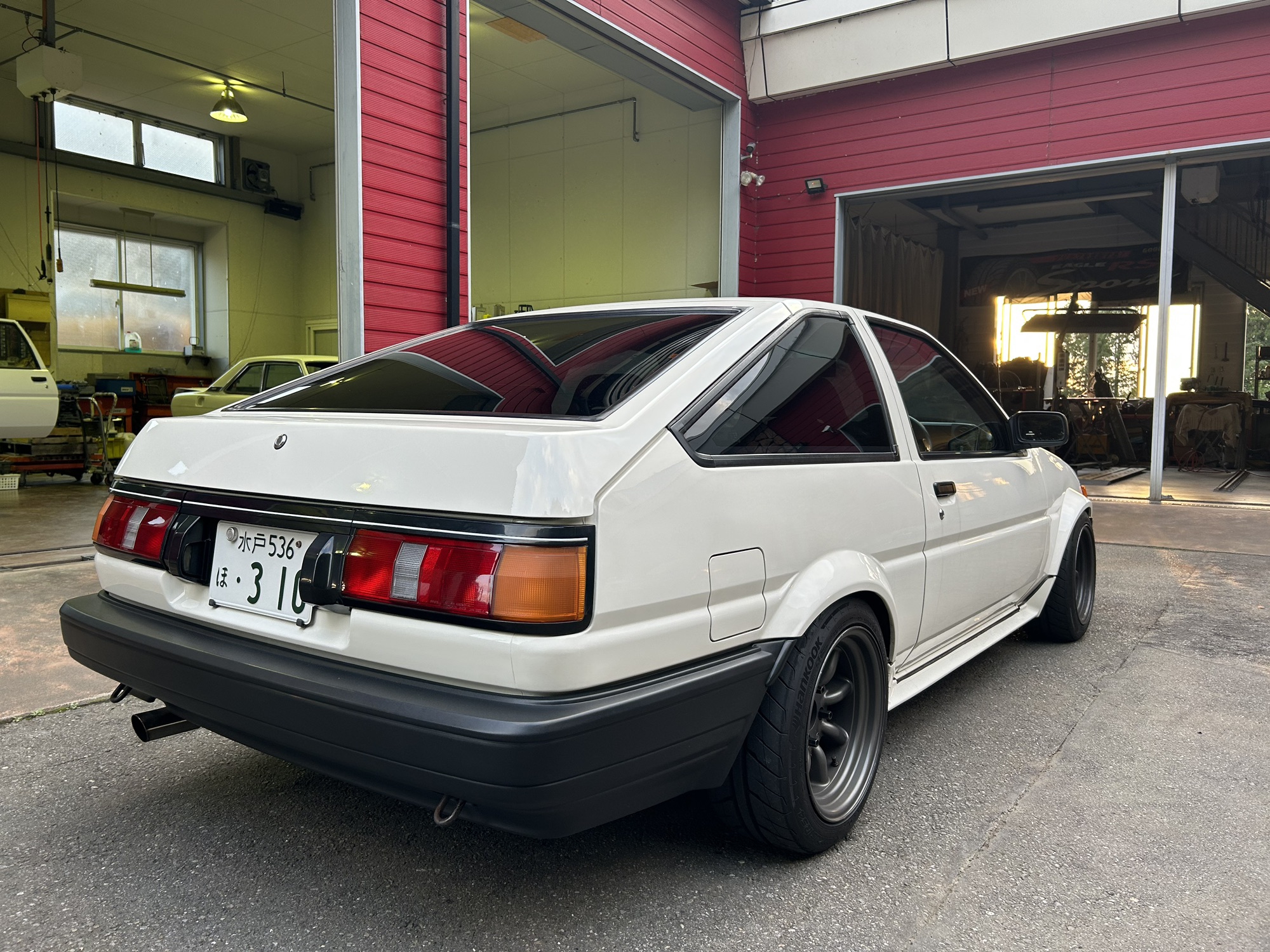 茨城県S様AE86ボディ全塗装リフレッシュ作業開始！！ | Racing Service