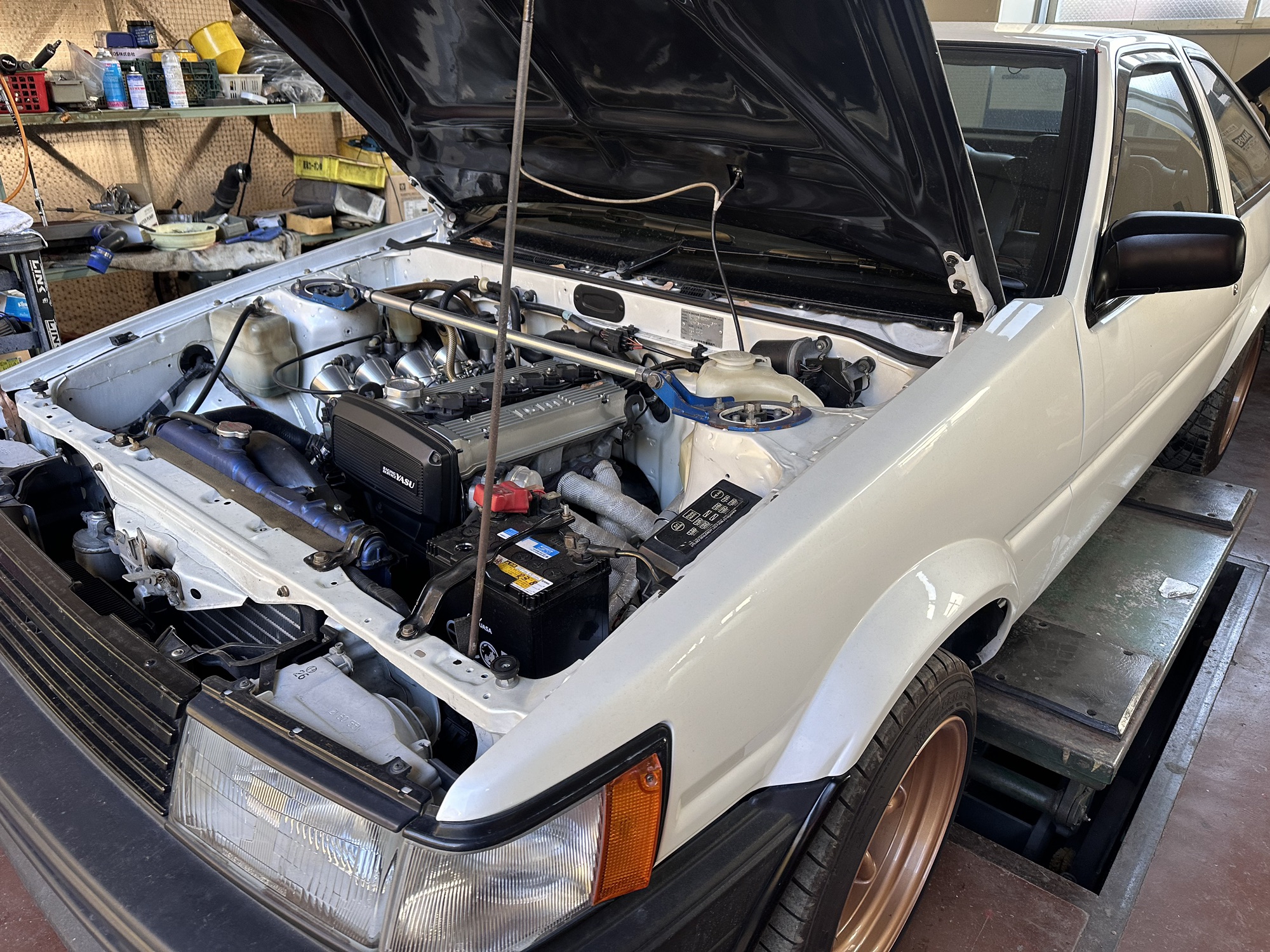 AE86、車検整備諸々…… | Racing Service YASU ~total tuning proshop~