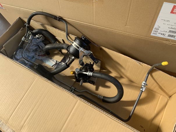 AE86、純正パワステ廃止からの電動パワステ換装、マフラーは鳴きの 
