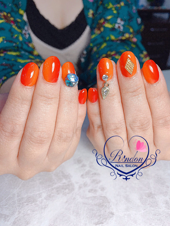 お客様ネイル Nail Salon Rindon Flower Salon Rinflower