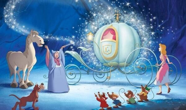 ディズニー 微笑ましく シンデレラ ビビディバビディブーがいっぱい  