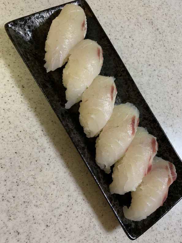 黒鯛のお刺身 Delicious Food Kusaka