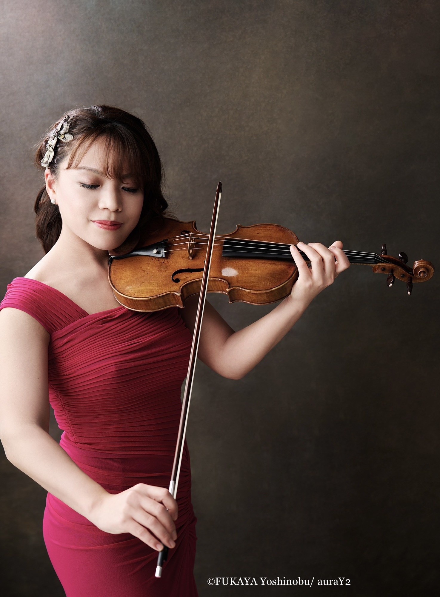 Violinist Ayaka Tabuchi official website
