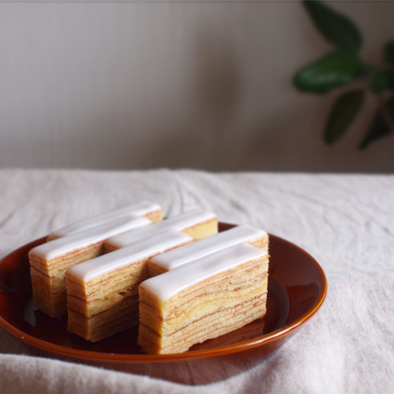 5月のレッスン 卵焼き器で作るバームクーヘン haku おかしのアトリエ 5月のレッスン 卵焼き器で作るバームクーヘン haku おかしのアトリエ