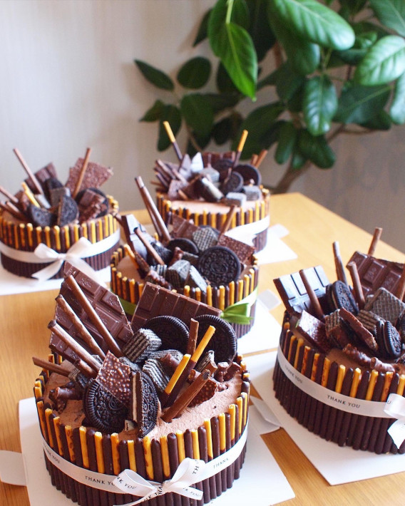 Chocoholic Cake 追加レッスンのようす ｈａｋｕ おかしのアトリエ