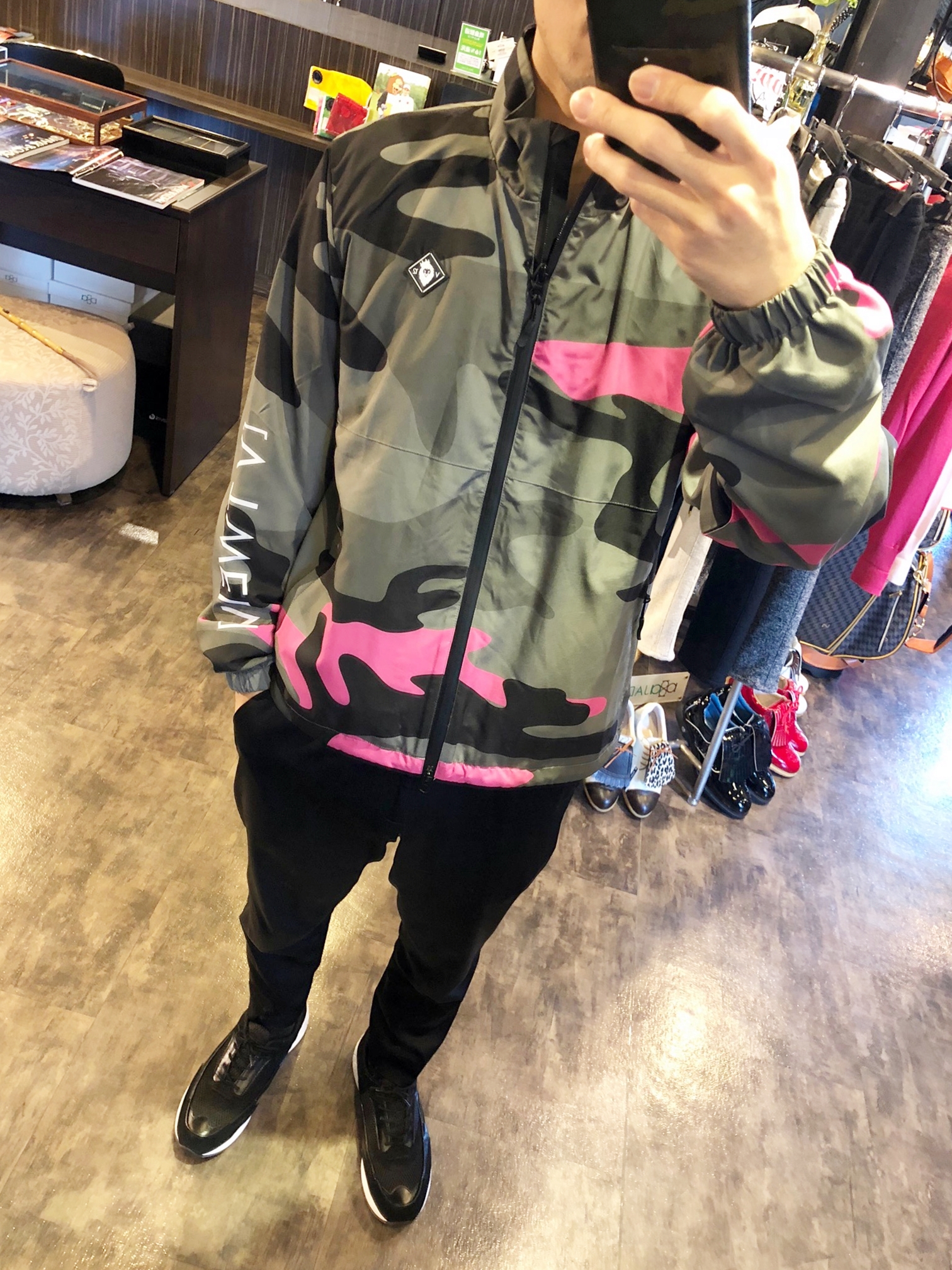 V12 ヴィトゥエルブ ゴルフ HYBRID CAMO JKT - ゴルフ