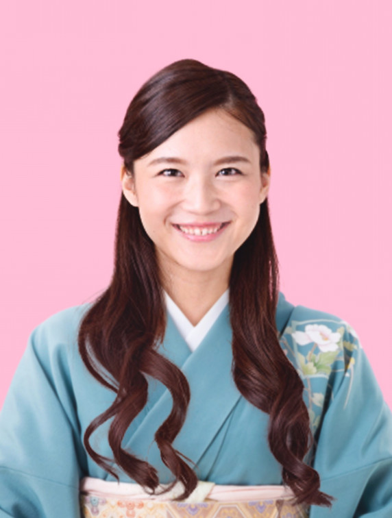 和服に着せ替える際の髪型 Studiomusubi 生前遺影のスタジオムスビ