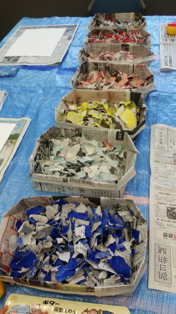 ちぎり絵で描こう Art School Mittsu