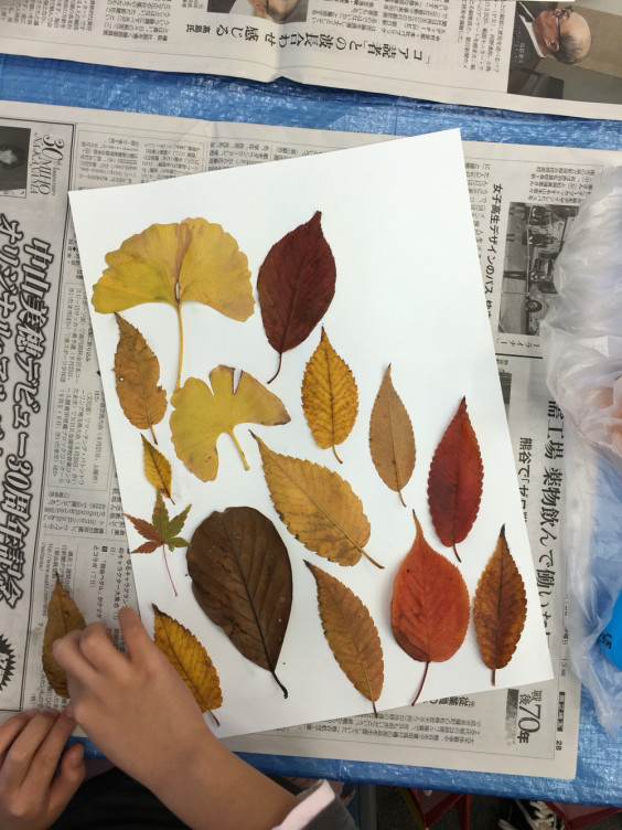 秋の版画制作 Art School Mittsu 秋の版画制作 Art School Mittsu