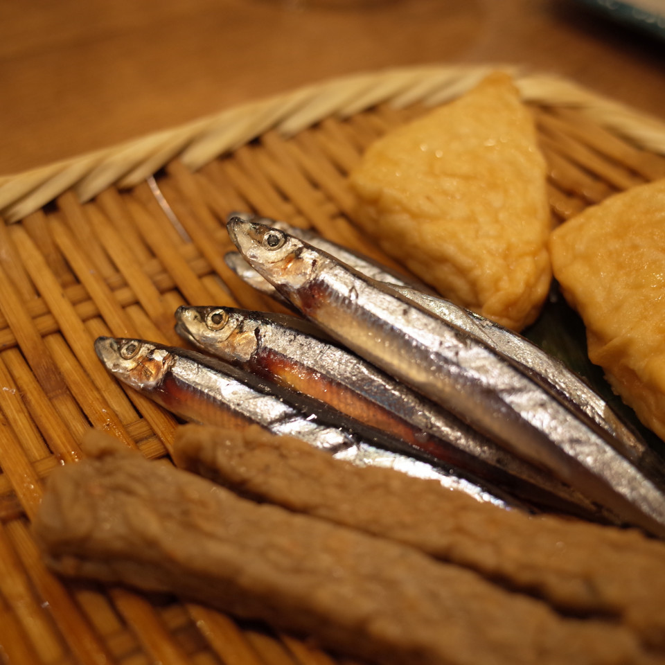 磯丸水産のお通し かとひろ S Lab