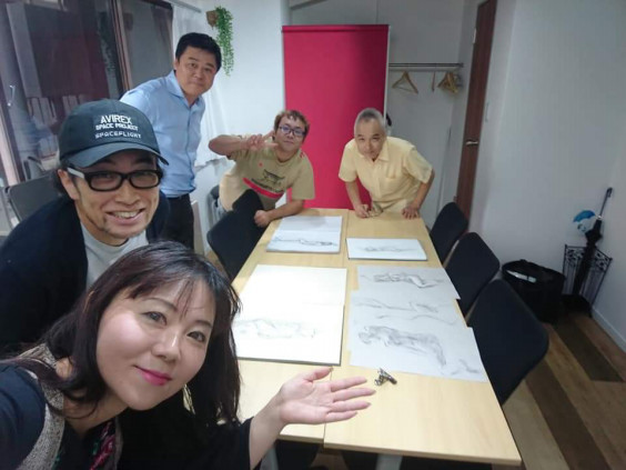 第4回デッサン会 一期一絵デッサン会 第4回デッサン会 一期一絵デッサン会
