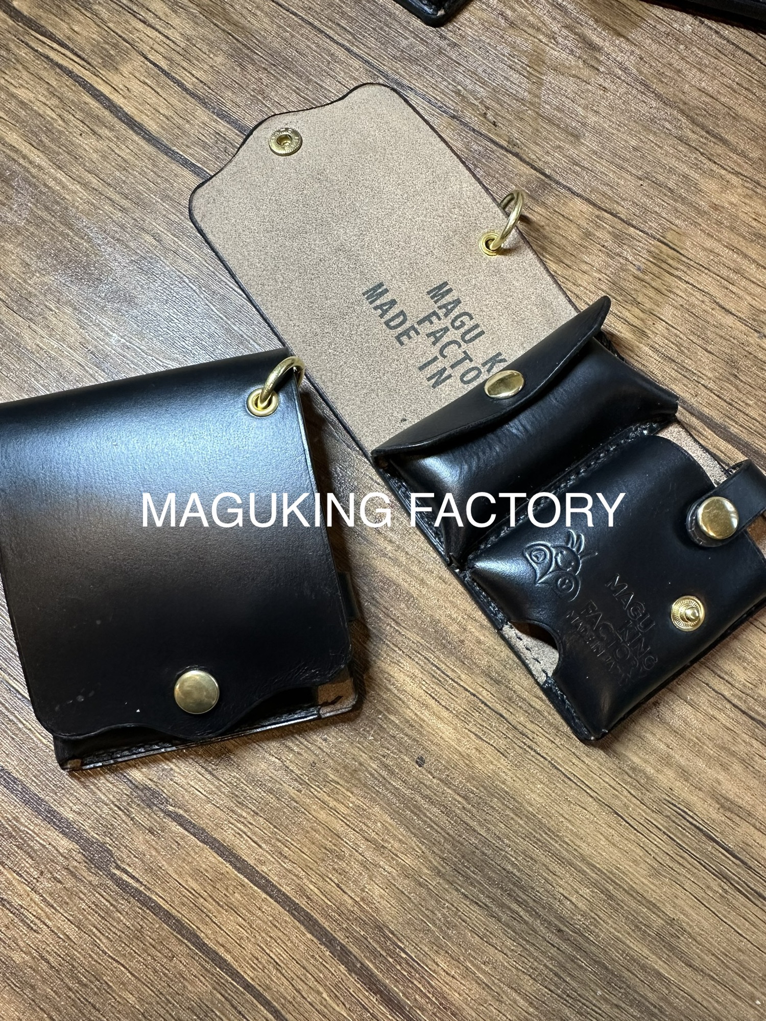 MAGU KING FACTORY コンパクトウォレット 即納』WK-07AS コンパクトウォレットリングマグキングスタンプ