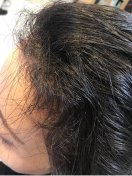 前髪のクセが強い困ったさんも Infis 銀座