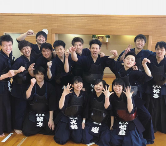 新入生歓迎会 九州共立大学剣道部