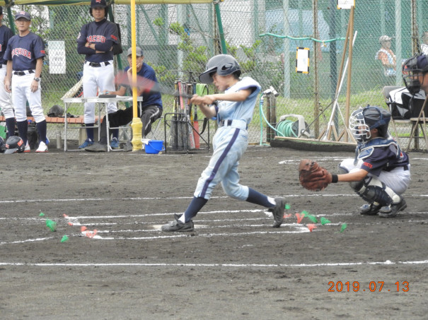 2019年7月13日 6年 町田市団地野球大会2回戦 町田玉川戦 町田クイーン2019