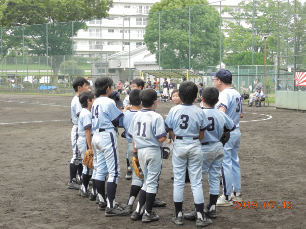 2019年7月13日 6年 町田市団地野球大会2回戦 町田玉川戦 町田クイーン2019