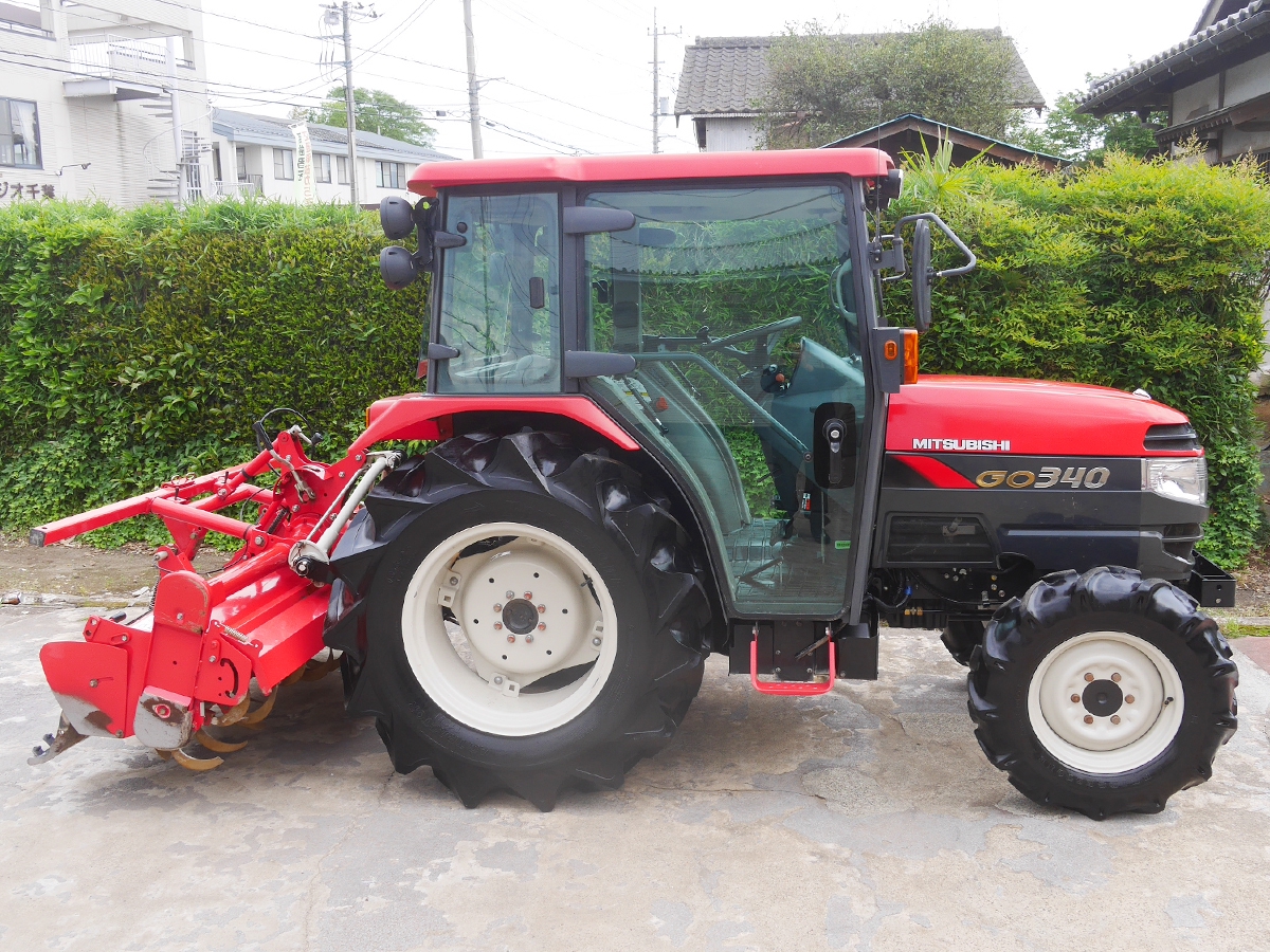 三菱 トラクター GO340 本体 入庫】三菱 GO340 e-shift仕様 ノークラ | 茨城中古農建機販売のブログ