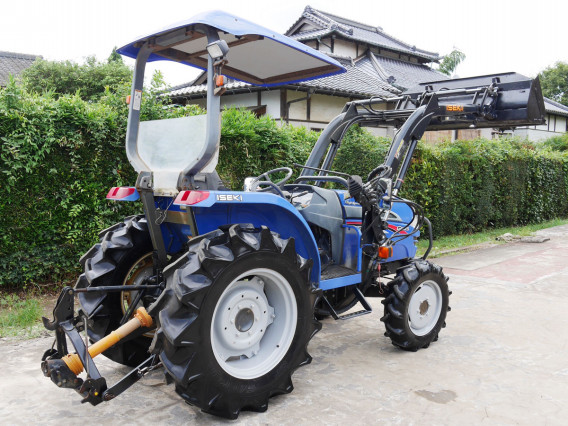 入庫情報】イセキ トラクター ジアス ATK430 43馬力 フロントローダー 