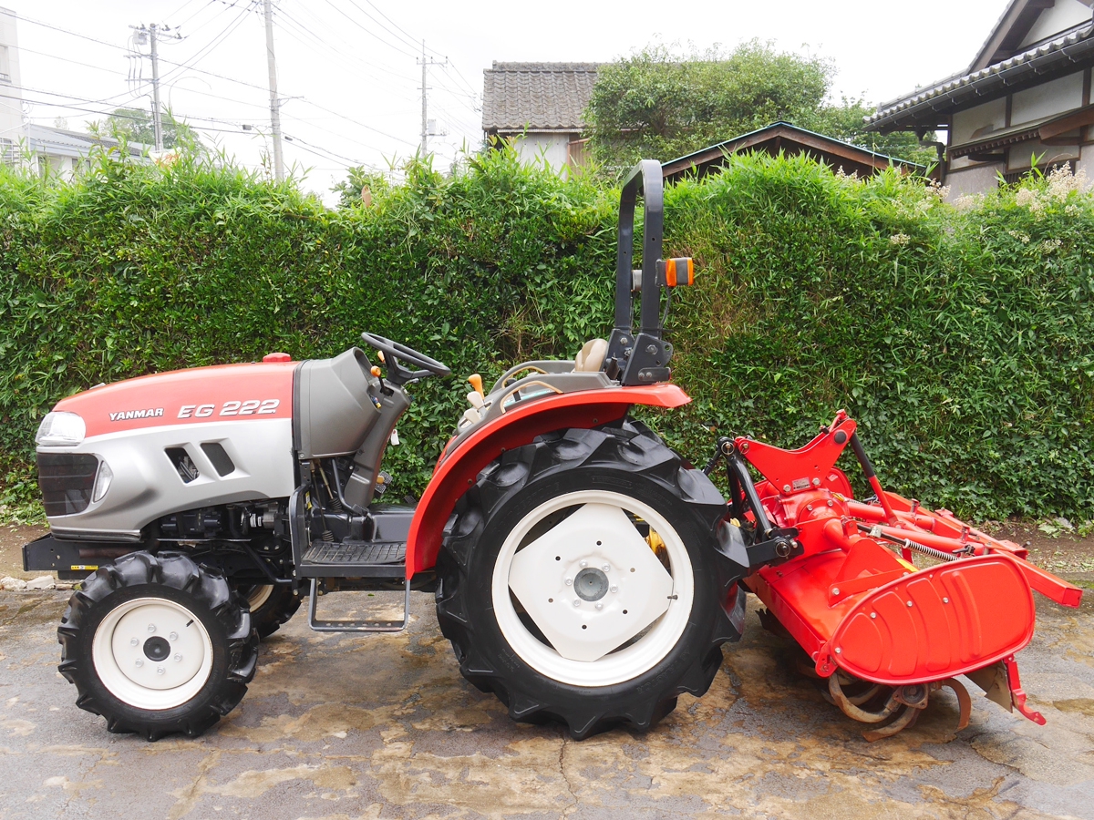 入庫】ヤンマー EG222 22馬力 561時間 整備動作確認済 動画有