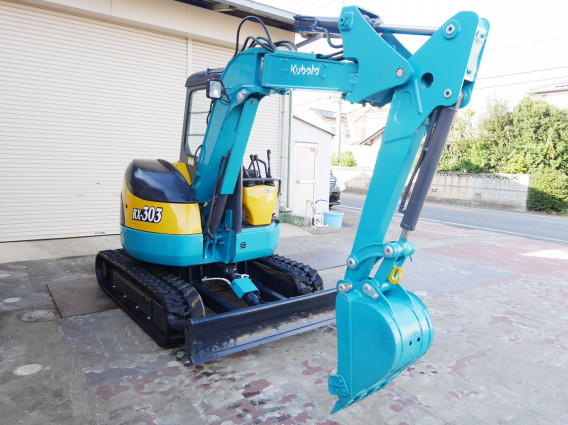 入庫情報】クボタRX303 3トン 1895時間 | 茨城中古農建機販売のブログ