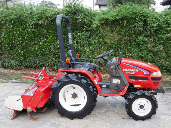入庫情報】ヤンマー トラクター Ke-50 15馬力 快速ターン 419時間 良 