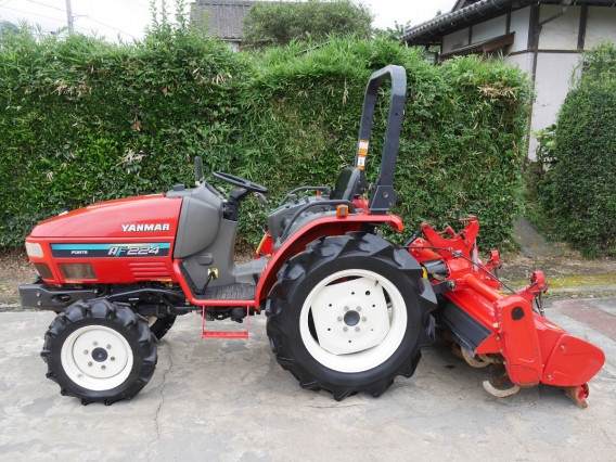 中古販売】ヤンマーAF224 24馬力 472時間 機関良好 | 茨城中古農建機 