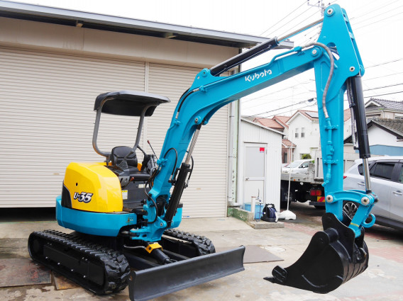 ☆入庫☆ クボタ U-35-3 新品キャタ、配管、倍速、パターン切替 中古 
