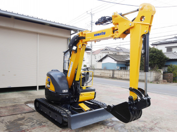 コマツ PC38UU-3 クレーン仕様 低騒音型 | 茨城中古農建機販売のブログ