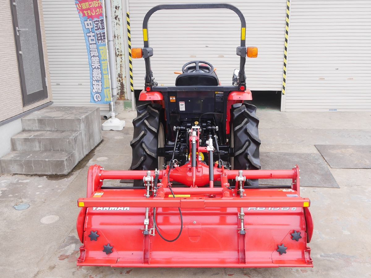 入庫】ヤンマートラクターEG225 | 茨城中古農建機販売のブログ