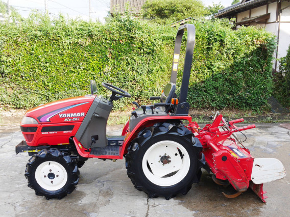 入庫情報】ヤンマー トラクター Ke-50 15馬力 快速ターン 419時間 良 