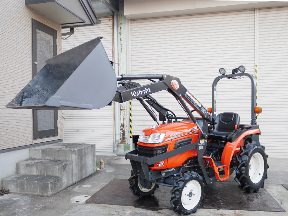 入庫】フロントローダー クボタJB13 極上除雪トラクター | 茨城中古農 