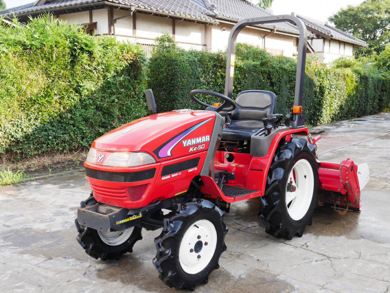 入庫情報】ヤンマー トラクター Ke-50 15馬力 快速ターン 419時間 良 