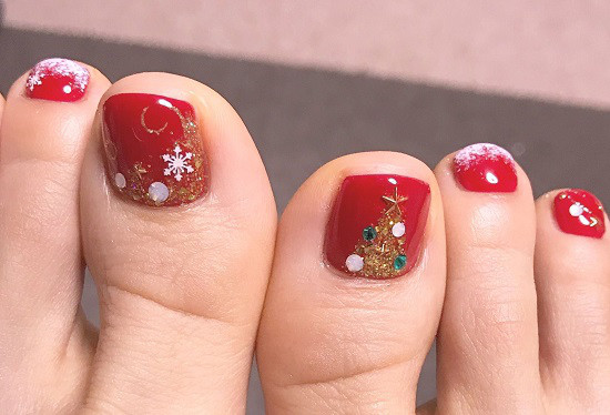 クリスマスネイル Dolce Agio クリスマスネイル Dolce Agio