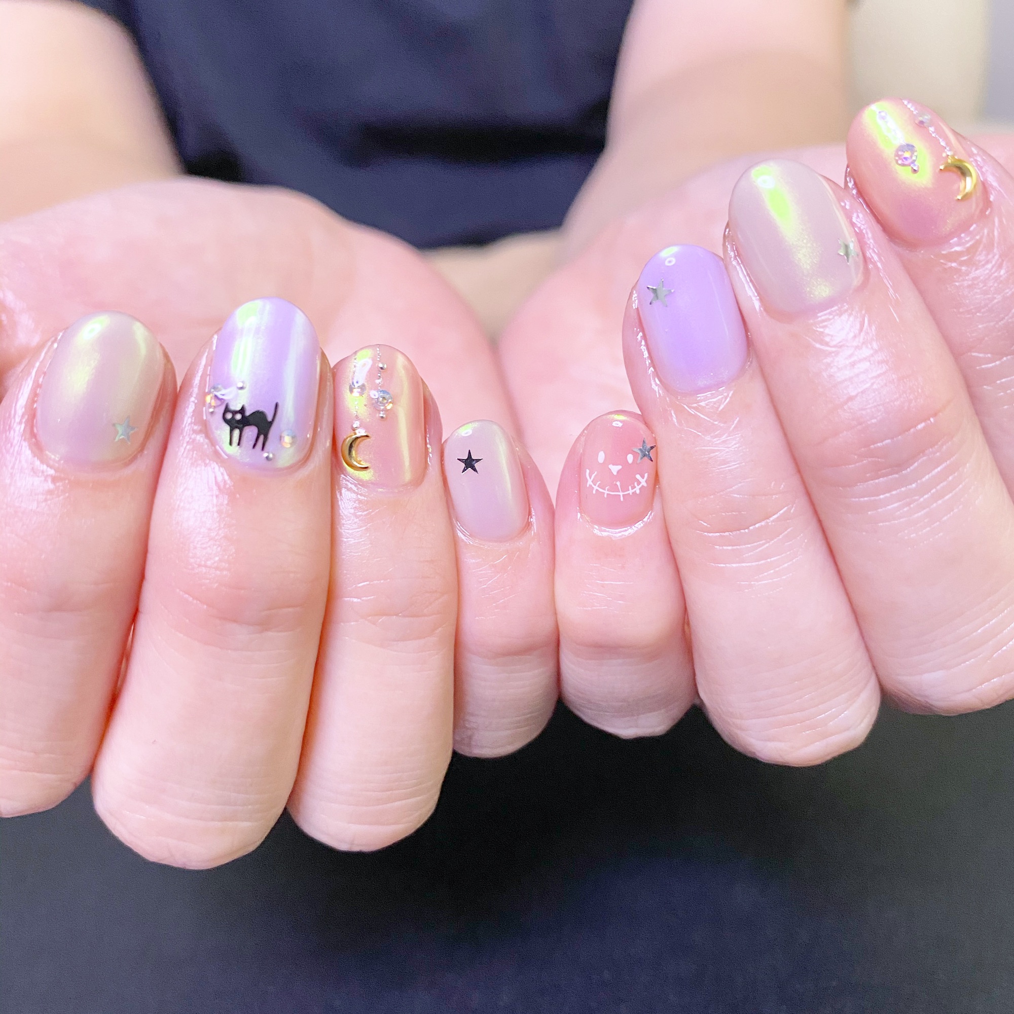 可愛いハロウィンネイル Dolce Agio