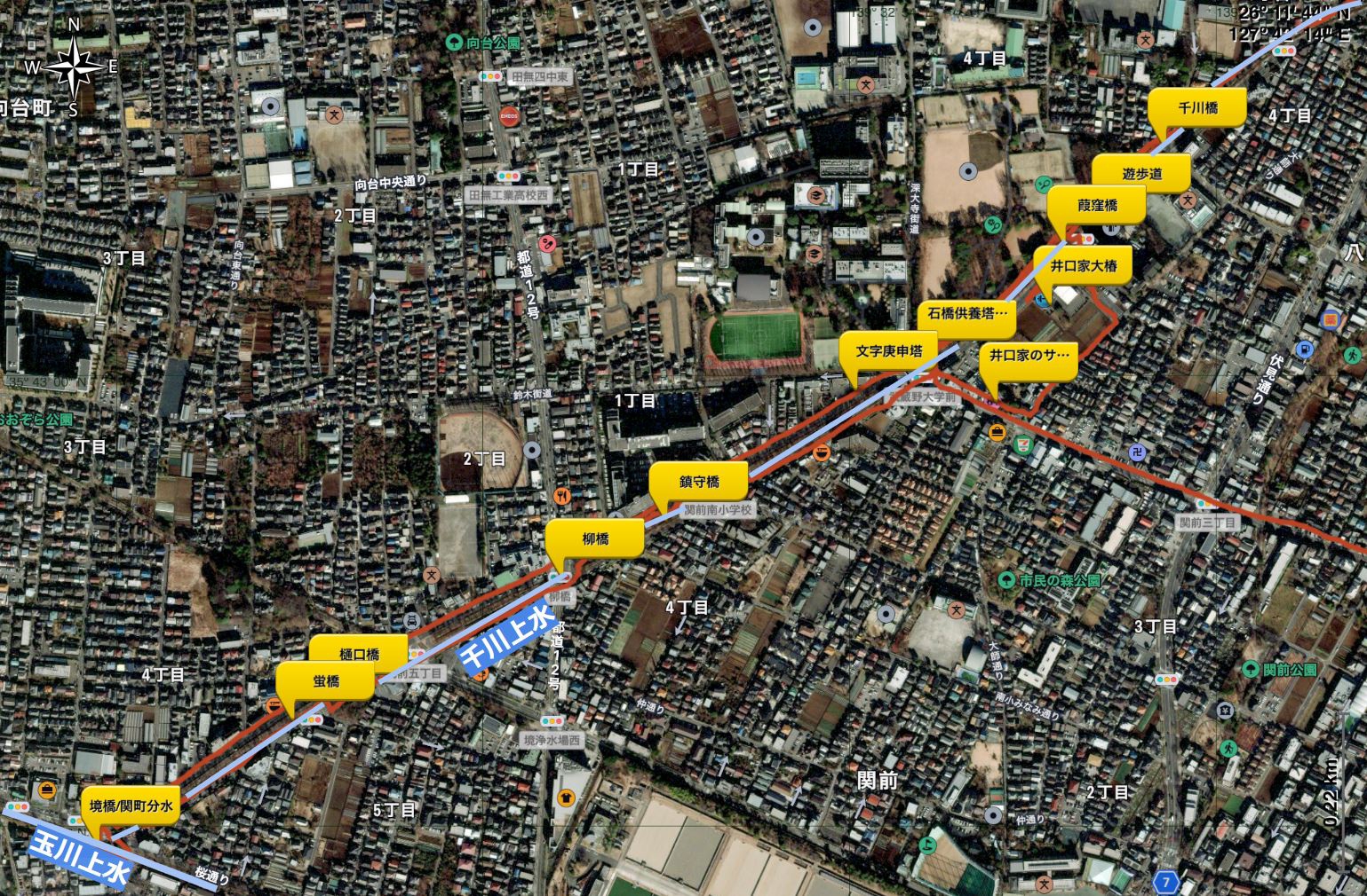 練馬区 24 (19/10/23) 関村 (4) 千川上水 | Kazu Bike Journey