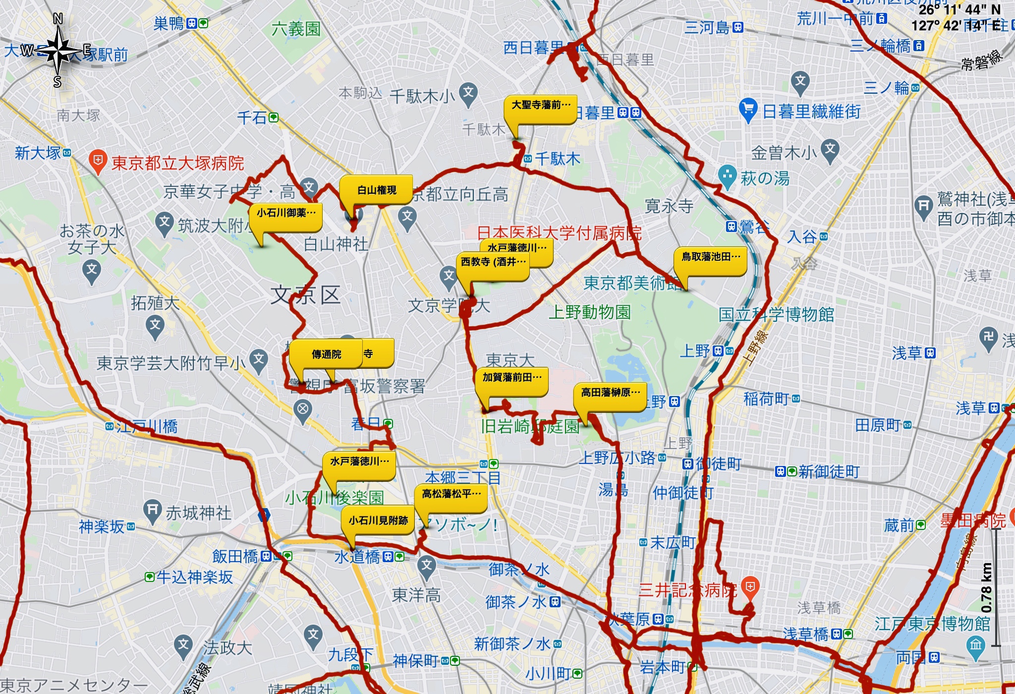 東京 (23/02/20) 江戸城 (2) 外曲輪12門 / 外濠 (2) 小石川見附