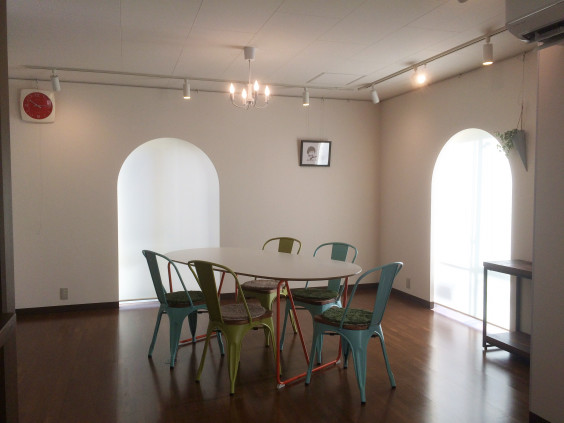 ギャラリーの内観 京都府八幡市 おしゃれな一軒家のレンタルスペース エンネパンセ